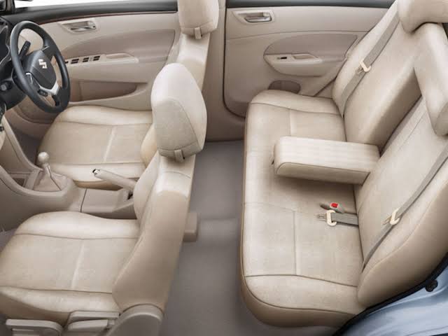 Swift Drire Interior & seating | Car hire in ahmedabad
